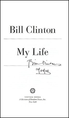 Lot #30 Bill Clinton