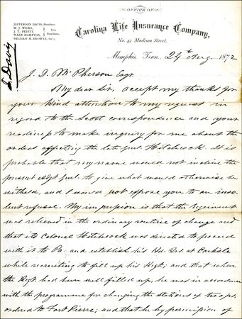 Lot #181 Jefferson Davis - Image 1