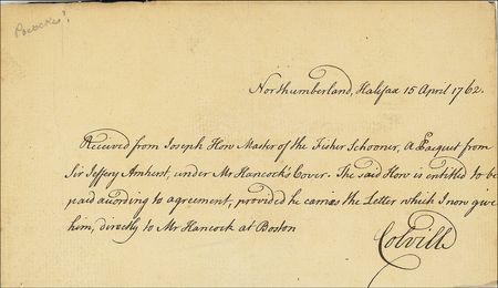 Lot #243 John Hancock - Image 1