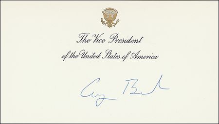 Lot #12 George Bush