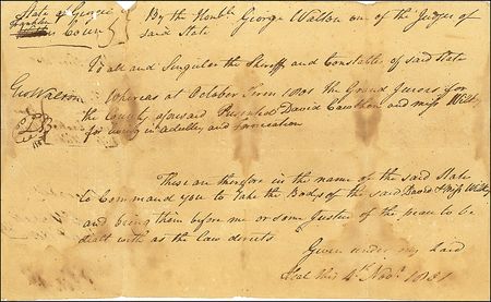 Lot #187  Declaration of Independence: Walton, George - Image 1