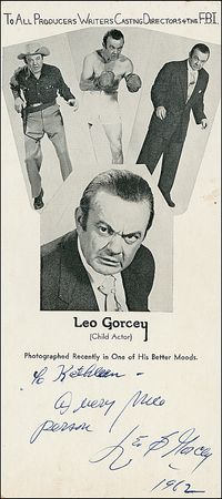 Lot #841 Leo Gorcey - Image 2
