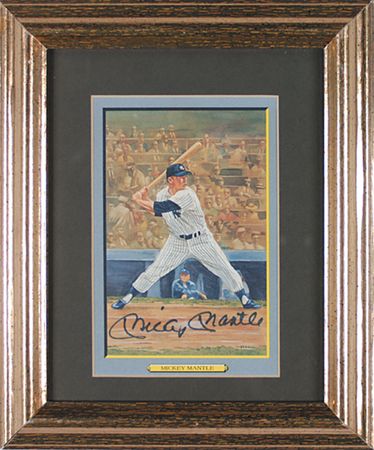 Lot #1120 Mickey Mantle and Sandy Koufax - Image 2