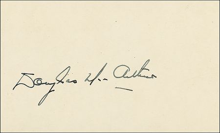 Lot #380 Douglas MacArthur - Image 1