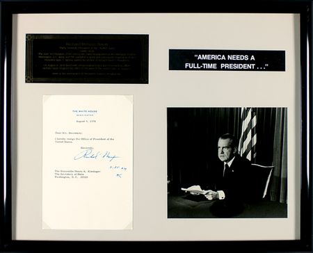 Lot #107 Richard Nixon - Image 1