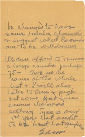 Lot #199 Thomas Edison - Image 1
