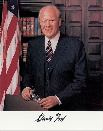 Lot #50 Gerald Ford - Image 1