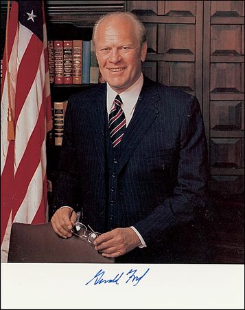 Lot #50 Gerald Ford - Image 2