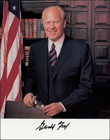 Lot #50 Gerald Ford - Image 3