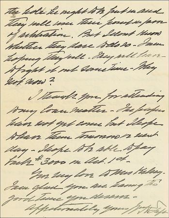 Lot #132 William H. Taft - Image 1