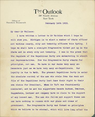 Lot #129 Theodore Roosevelt - Image 2