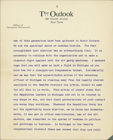 Lot #129 Theodore Roosevelt - Image 3