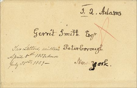 Lot #8 John Quincy Adams