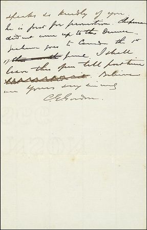 Lot #361 Charles G. “Chinese” Gordon - Image 1