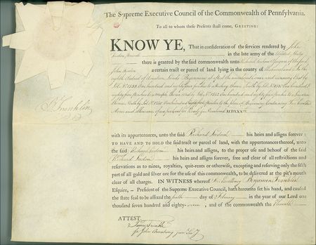 Lot #223 Benjamin Franklin - Image 2