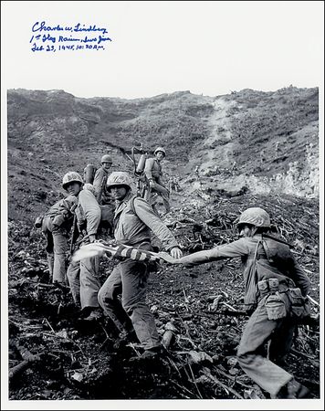 Lot #368 Iwo Jima: Lindberg, Charles - Image 3