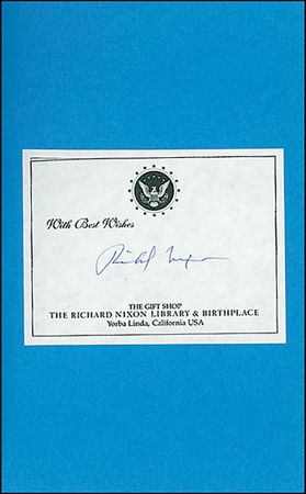 Lot #109 Richard Nixon - Image 1