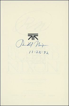 Lot #110 Richard Nixon - Image 1