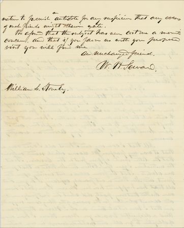 Lot #315 William H. Seward - Image 1
