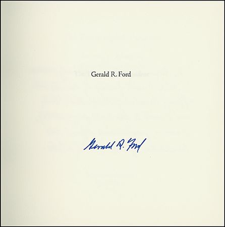 Lot #51 Gerald Ford - Image 1