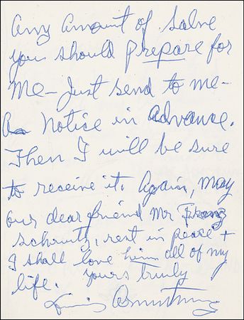 Lot #606 Louis Armstrong - Image 1