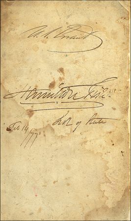Lot #113 Presidential Autograph Album - Image 1