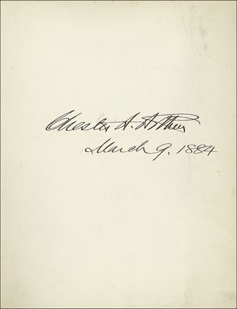 Lot #112 Presidential Autograph Album - Image 1