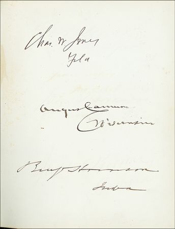 Lot #112 Presidential Autograph Album - Image 3