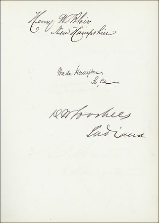 Lot #112 Presidential Autograph Album - Image 4