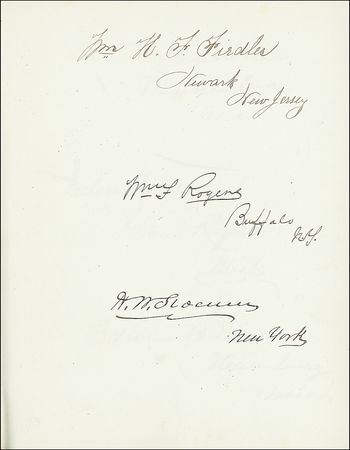 Lot #112 Presidential Autograph Album - Image 5