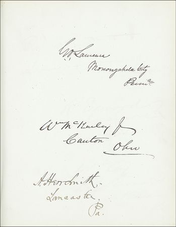 Lot #112 Presidential Autograph Album - Image 6
