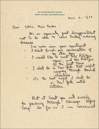 Lot #578 Thornton Wilder - Image 2