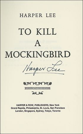 Lot #522 Harper Lee - Image 1
