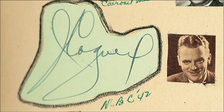 Lot #759  Autograph Album: Vintage Hollywood - Image 3