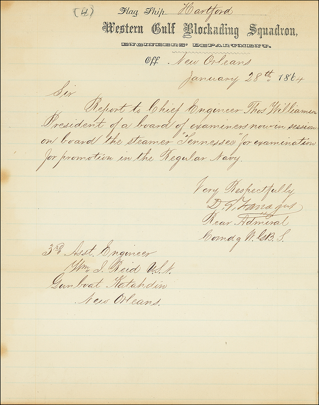 Lot 371 David Farragut