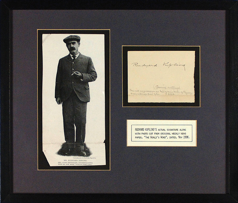 Lot 536 Rudyard Kipling