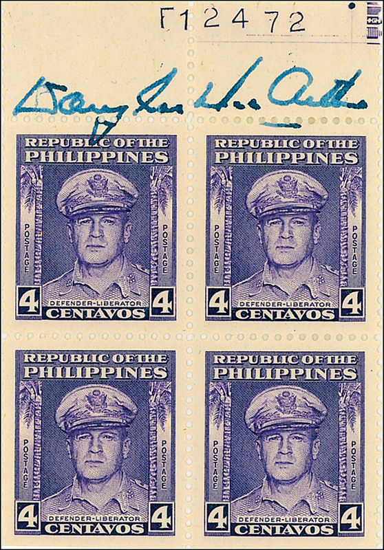 Lot 376 Douglas MacArthur
