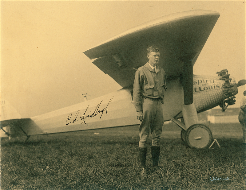 Lot 476 Charles Lindbergh