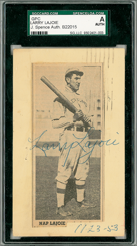 Lot 1371 Larry Lajoie