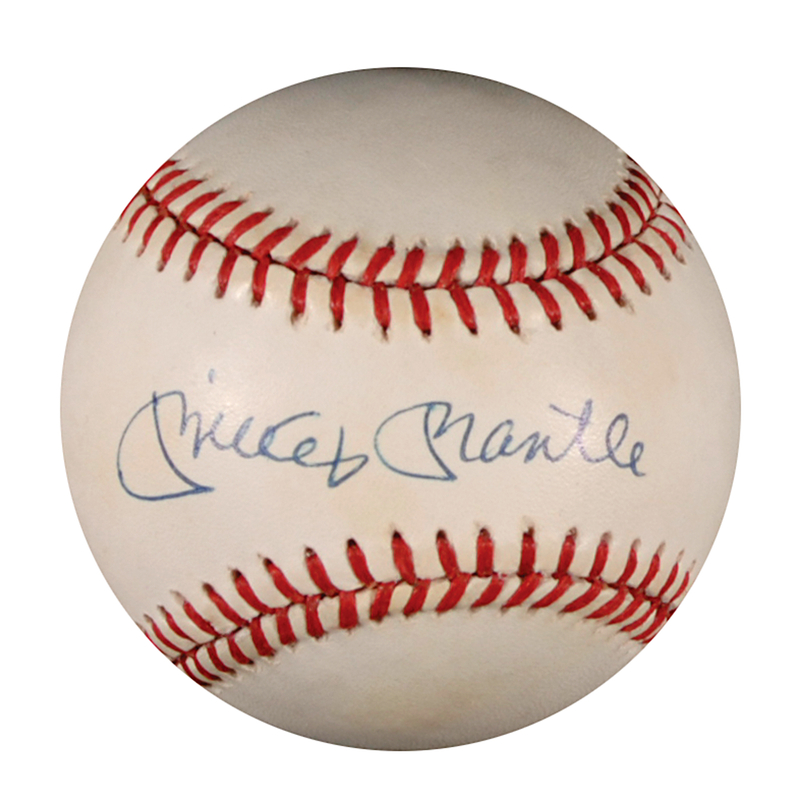 Lot 1394 Mickey Mantle