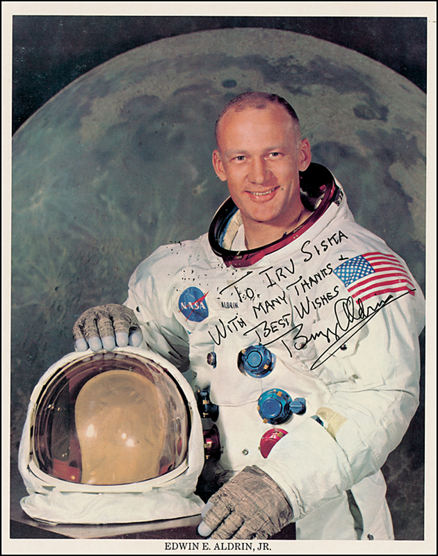 Lot 417 Buzz Aldrin