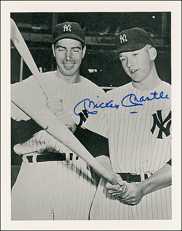 Lot 1396 Mickey Mantle