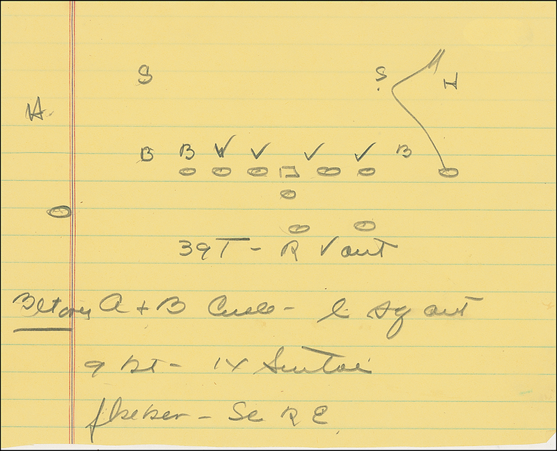 Lot 1385 Vince Lombardi