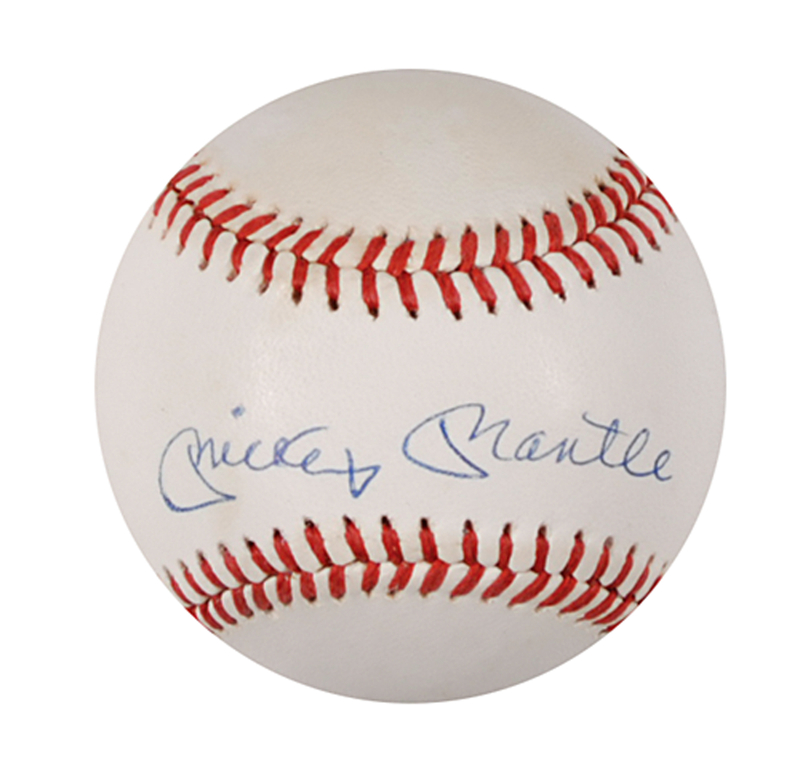 Lot 1397 Mickey Mantle