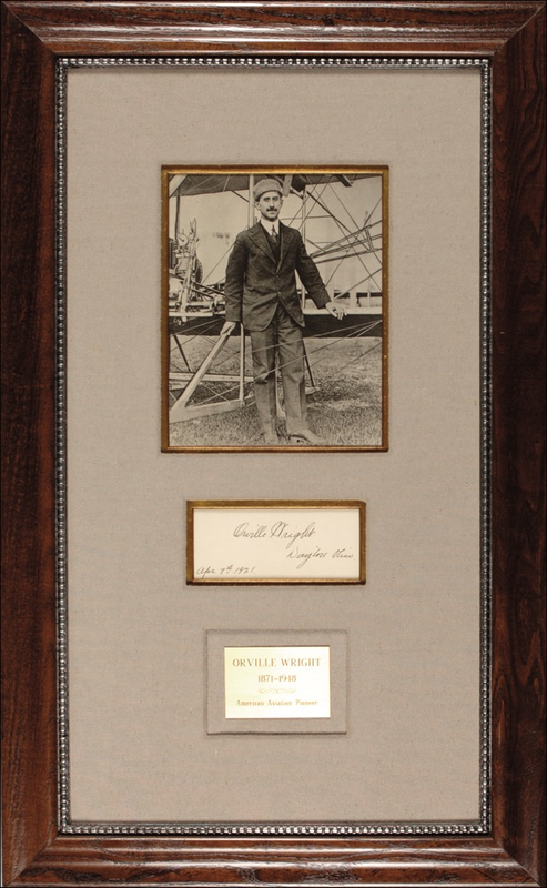 Lot 497 Orville Wright