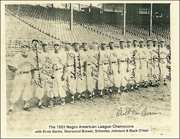 Lot 1365 Kansas City Monarchs