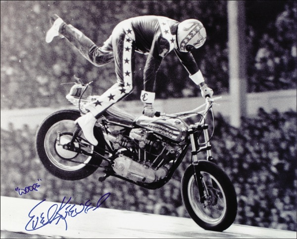 Lot 1367 Evel Knievel