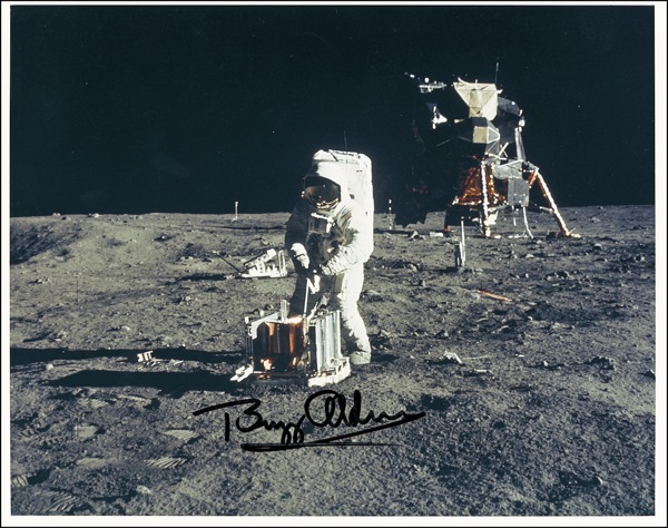 Lot 421 Buzz Aldrin