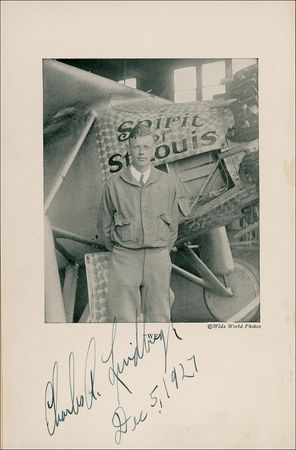 Lot #477 Charles Lindbergh - Image 2