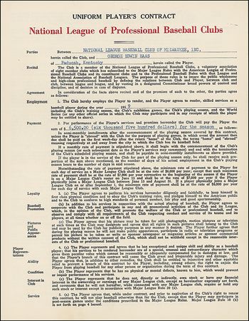 Lot #1336 Warren Giles - Image 2